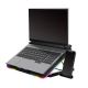 Охладжающая подставка для ноутбука VARR со светодиодной RGB-подсветкой 6x кулеров 2xUSB черная
