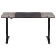 Ігровий стіл з можливістю регулювання по висоті CONTROL 140x60 см коричневий/чорний